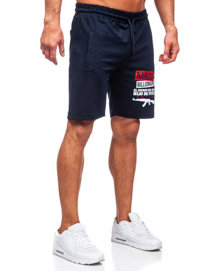 Herr Shorts Marinblå Bolf GS2524