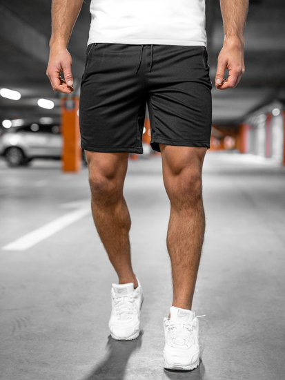 Herr Shorts Svart Bolf 68058A