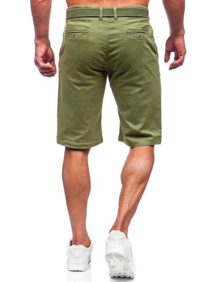 Herr Shorts med bälte Grön Bolf 0010