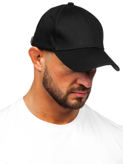 Herr Snapback Keps Svart Bolf CZ03