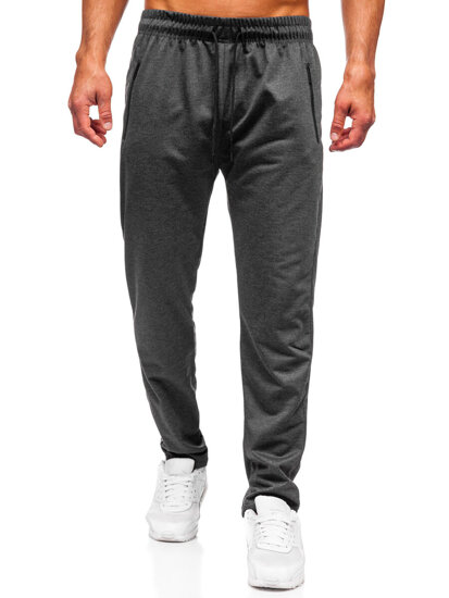 Herr Sweatpants Antracitgrå Bolf JX6323