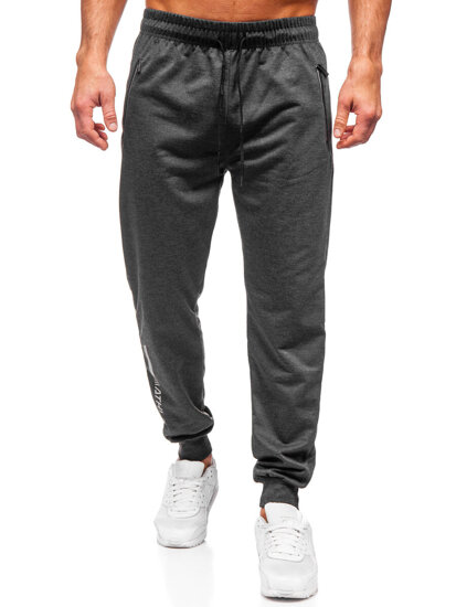 Herr Sweatpants Antracitgrå Bolf JX6338