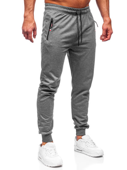 Herr Sweatpants Antrazitgrå Bolf JX5001