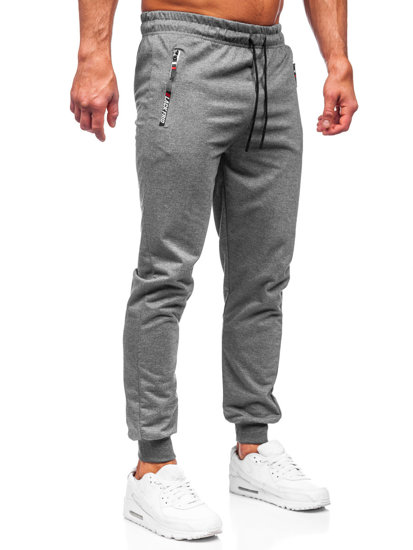 Herr Sweatpants Antrazitgrå Bolf JX5003