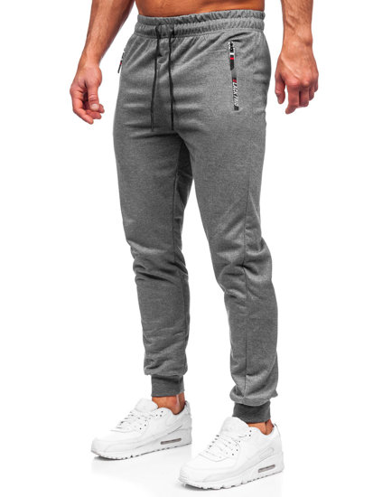 Herr Sweatpants Antrazitgrå Bolf JX5003