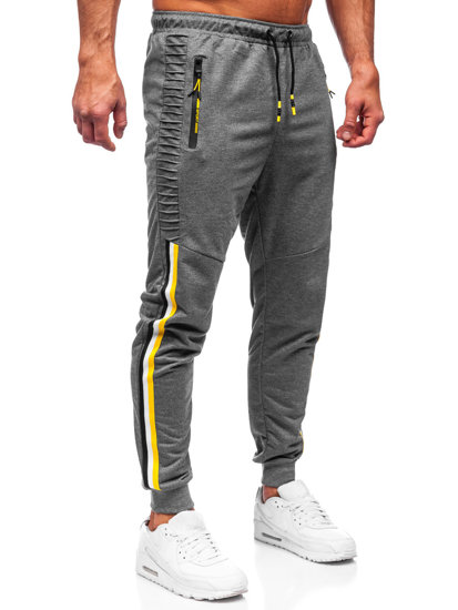 Herr Sweatpants Antrazitgrå Bolf K10329