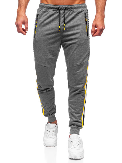 Herr Sweatpants Antrazitgrå Bolf K10329