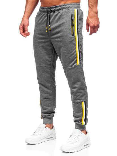 Herr Sweatpants Antrazitgrå Bolf K10336