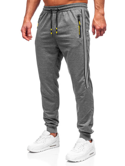 Herr Sweatpants Antrazitgrå Bolf K10338