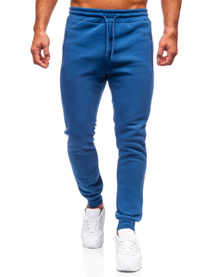 Herr Sweatpants Blå Bolf 2165