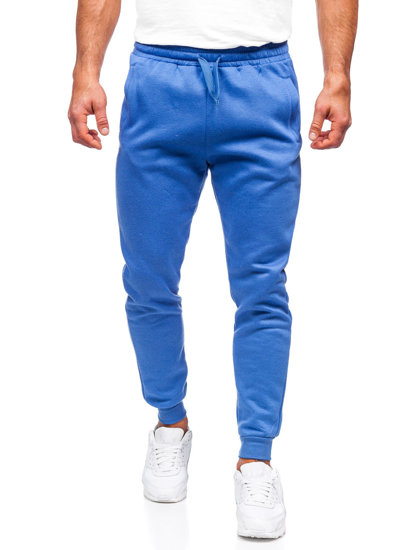 Herr Sweatpants Blå Bolf CK01