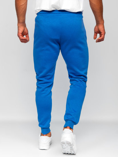 Herr Sweatpants Blå Bolf CK01