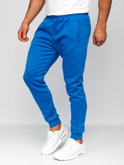 Herr Sweatpants Blå Bolf CK01