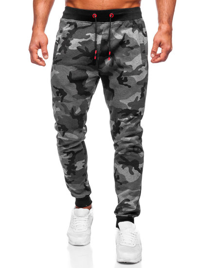 Herr Sweatpants Camo-Grafitgrå Bolf KZ15