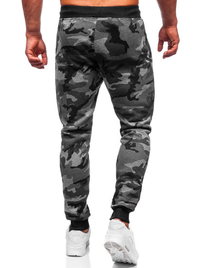 Herr Sweatpants Camo-Grafitgrå Bolf KZ15