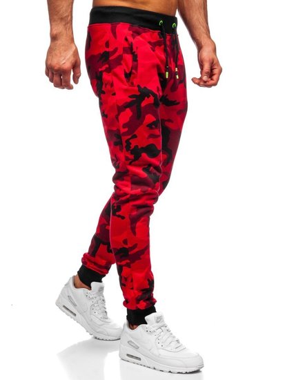 Herr Sweatpants Camo-Röd Bolf KZ15