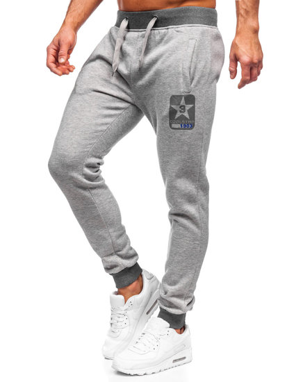 Herr Sweatpants Grå Bolf K10001