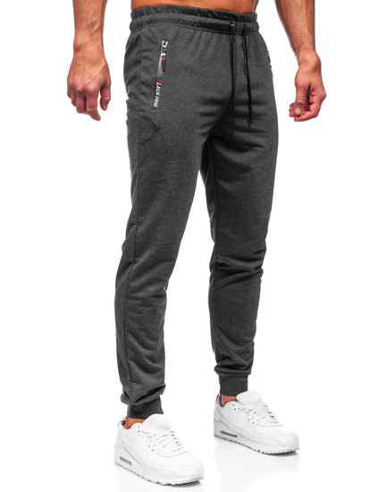 Herr Sweatpants Grafitgrå Bolf JX5003