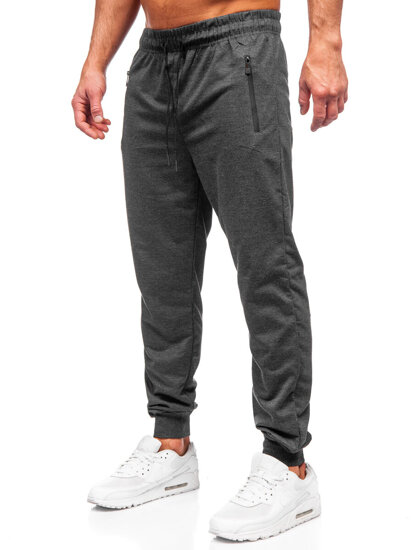 Herr Sweatpants Grafitgrå Bolf JX6109