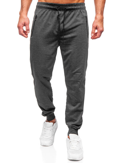 Herr Sweatpants Grafitgrå Bolf JX6109