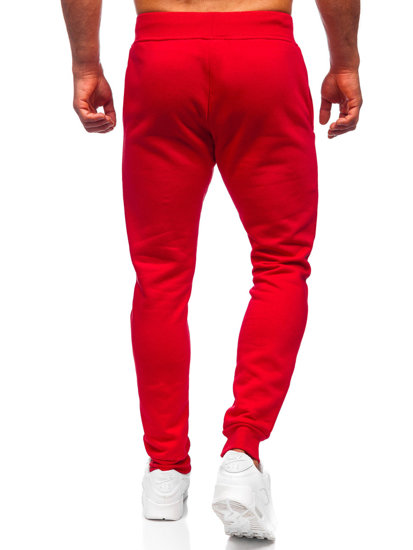 Herr Sweatpants Ljusröd Bolf XW01