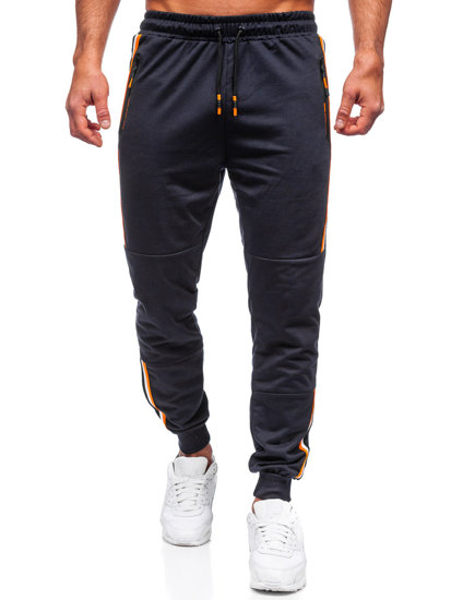 Herr Sweatpants Marinblå Bolf K10336