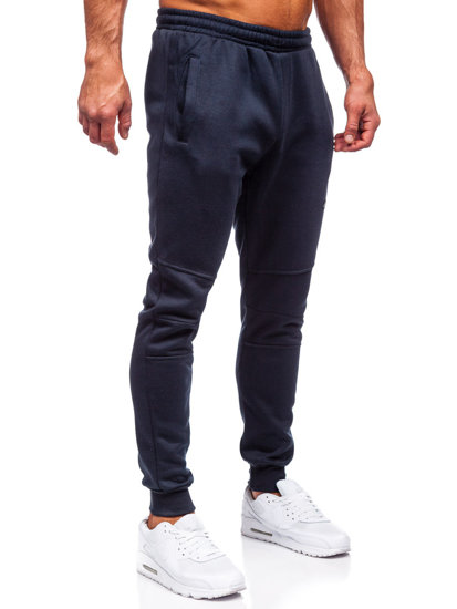 Herr Sweatpants Marinblå Bolf KK2231