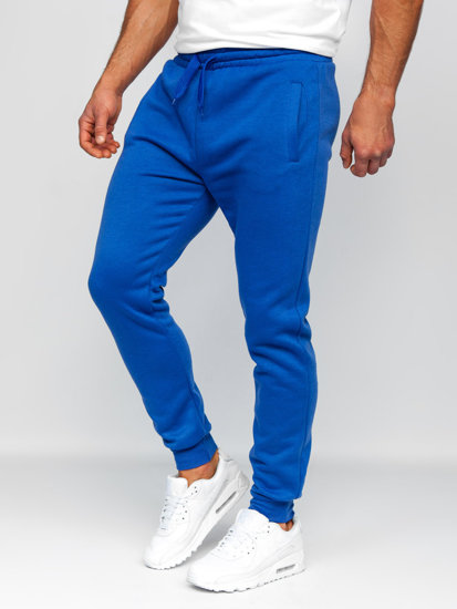 Herr Sweatpants Mörkblå Bolf CK01