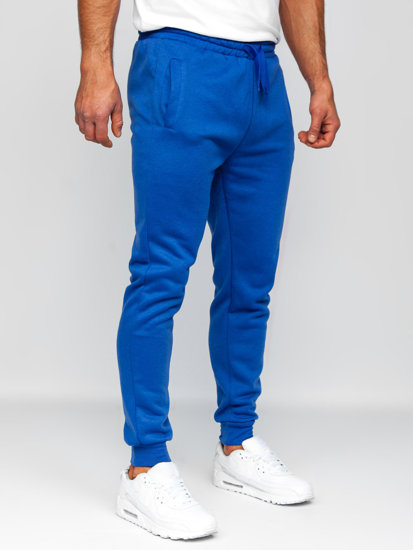 Herr Sweatpants Mörkblå Bolf CK01