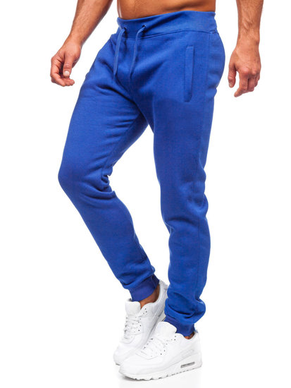 Herr Sweatpants Mörkblå Bolf XW01-A