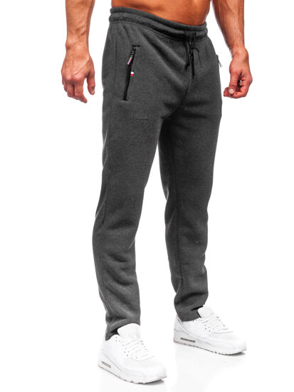 Herr Sweatpants Oversize Antracitgrå Bolf JX6216