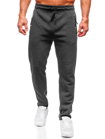 Herr Sweatpants Oversize Antracitgrå Bolf JX6216