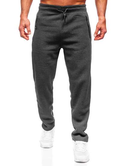 Herr Sweatpants Oversize Antracitgrå Bolf JX9826