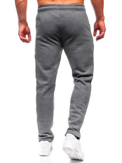 Herr Sweatpants Oversize Grå Bolf JX6216