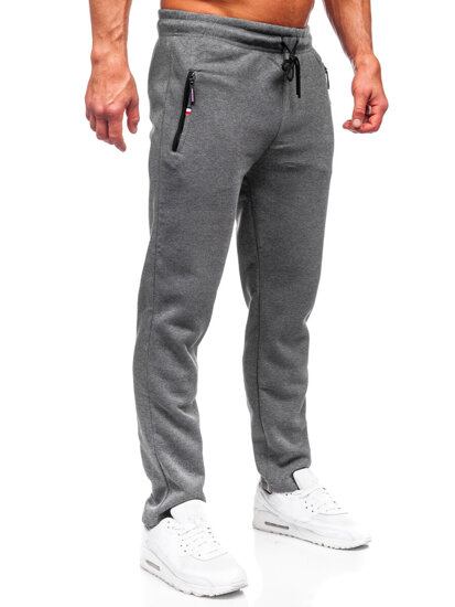 Herr Sweatpants Oversize Grå Bolf JX6261