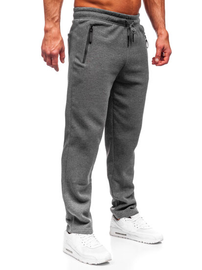 Herr Sweatpants Oversize Grå Bolf JX9826