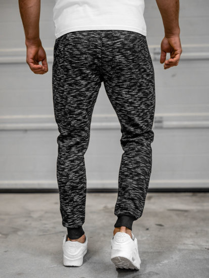 Herr Sweatpants Svart Bolf 55037