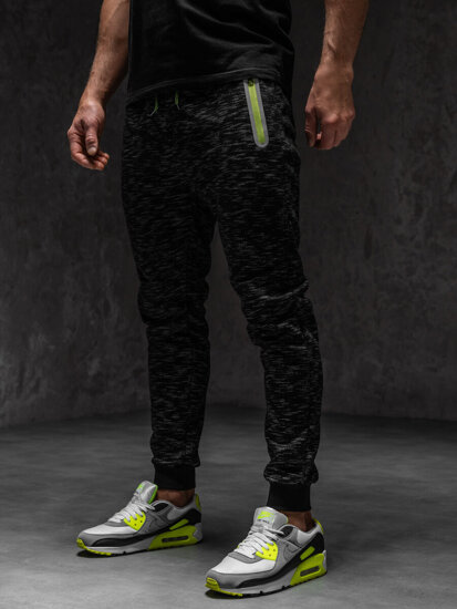 Herr Sweatpants Svart Bolf 55037A1