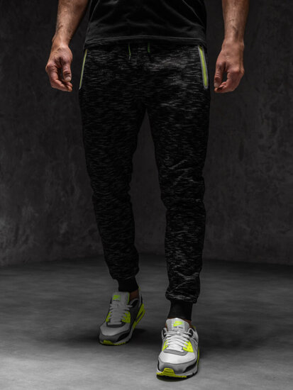 Herr Sweatpants Svart Bolf 55037A1