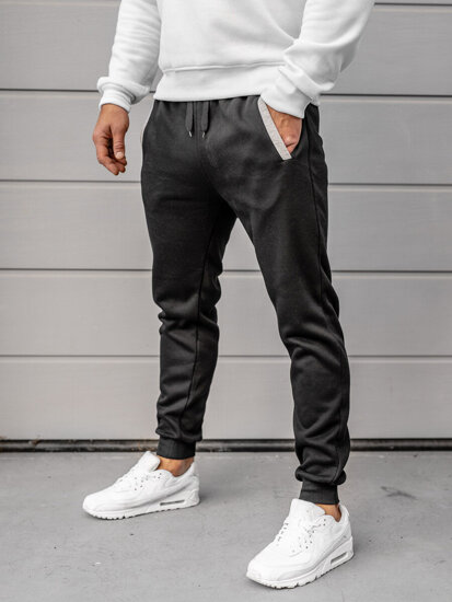 Herr Sweatpants Svart Bolf AK13B-1