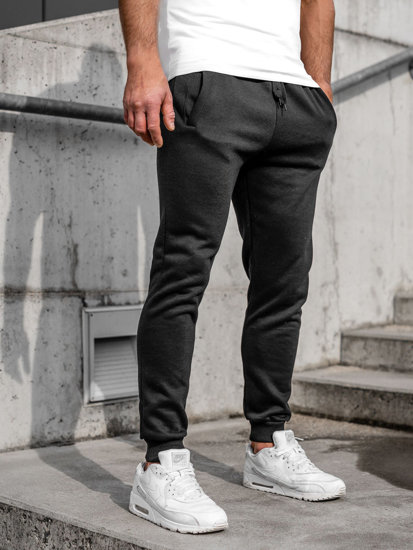 Herr Sweatpants Svart Bolf CK01