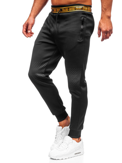 Herr Sweatpants Svart Bolf HM383