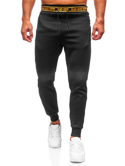 Herr Sweatpants Svart Bolf HM383