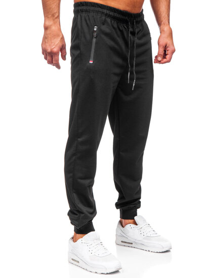 Herr Sweatpants Svart Bolf JX6107