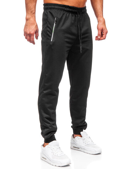 Herr Sweatpants Svart Bolf JX6108