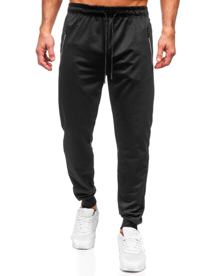 Herr Sweatpants Svart Bolf JX6108