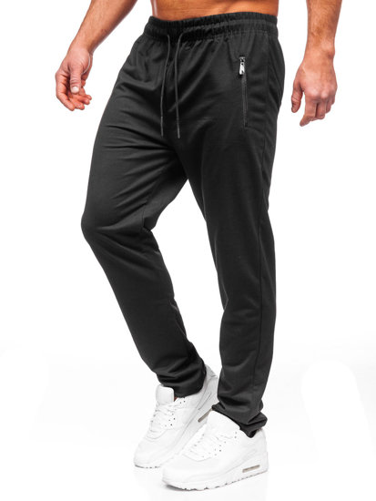 Herr Sweatpants Svart Bolf JX6115