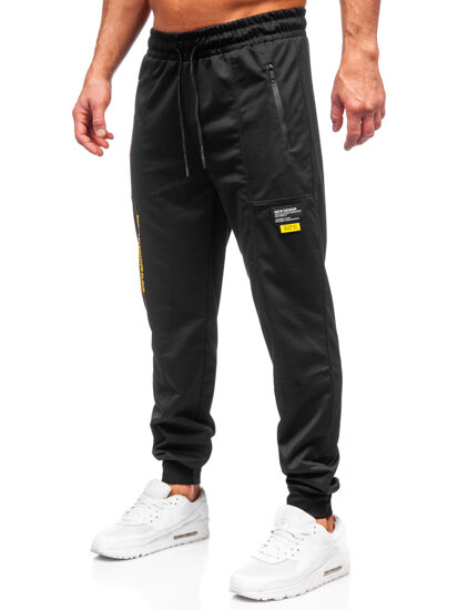 Herr Sweatpants Svart Bolf JX6333