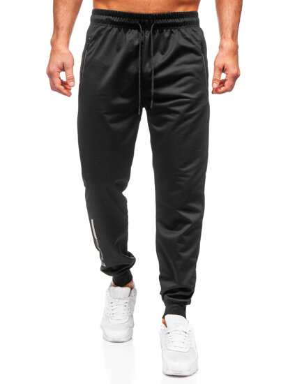 Herr Sweatpants Svart Bolf JX6338