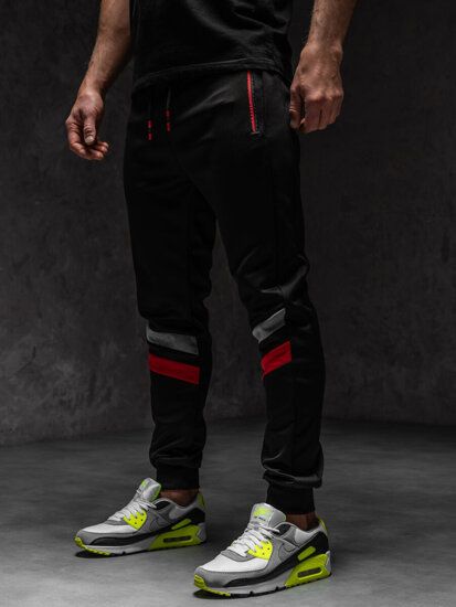 Herr Sweatpants Svart Bolf K10015A1